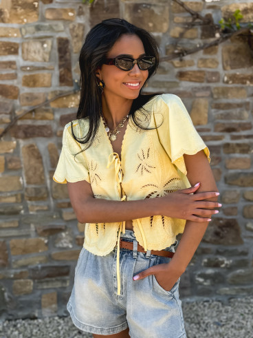 Blouse Cinzia - Jaune