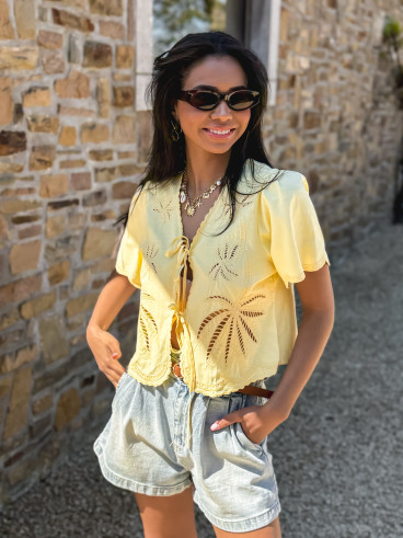Blouse Cinzia - Jaune