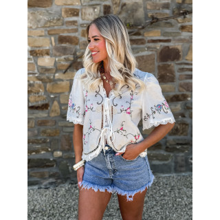 Blouse Constanza - Blanc