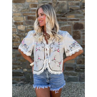 Blouse Constanza - Blanc