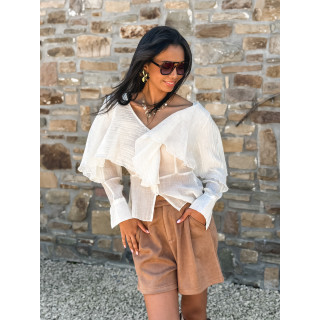 Blouse Cydie - Ecru