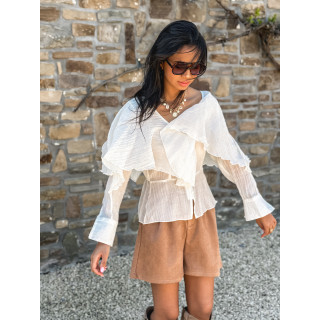 Blouse Cydie - Ecru