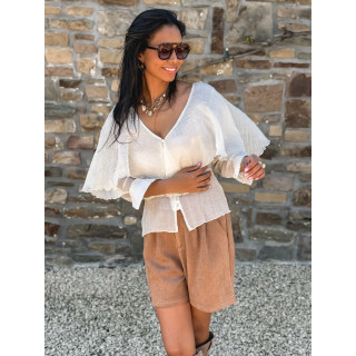Blouse Cydie - Ecru