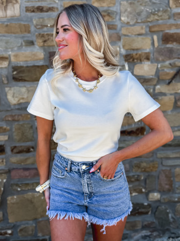 T-shirt Léontine - Blanc