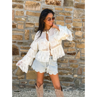 Blouse Ivanna - Crème