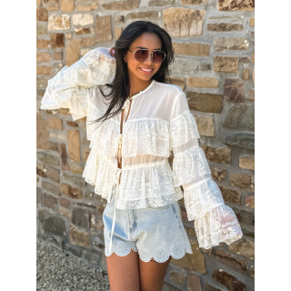 Blouse Ivanna - Crème