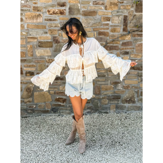 Blouse Ivanna - Crème