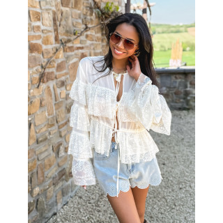 Blouse Ivanna - Crème
