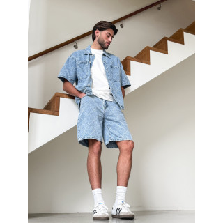 Short en jeans Jacques - Bleu