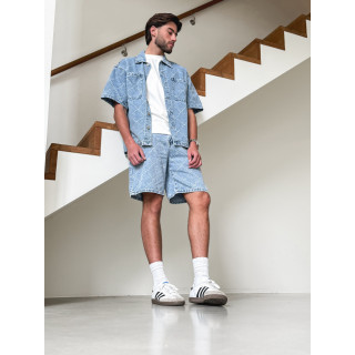 Short en jeans Jacques - Bleu