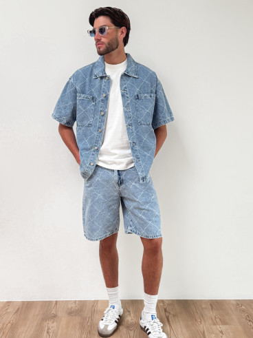 Chemise en jeans Jacques - Bleu