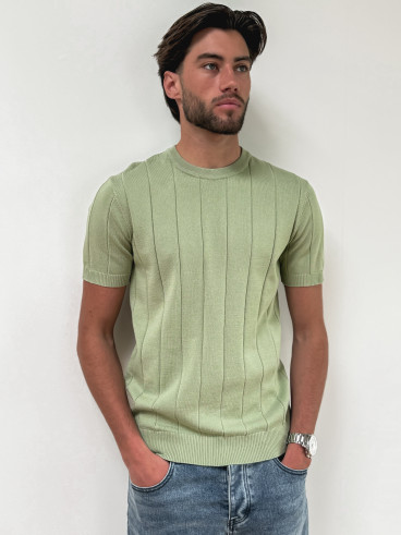 Pull manches courtes Eliot - Vert