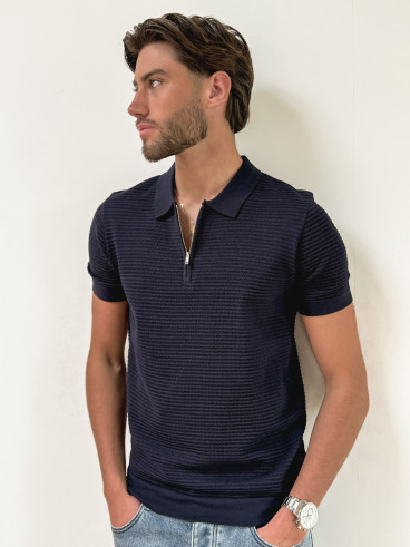 Polo Edouard - Bleu marine