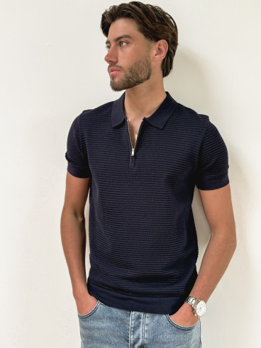 Polo Edouard - Bleu marine