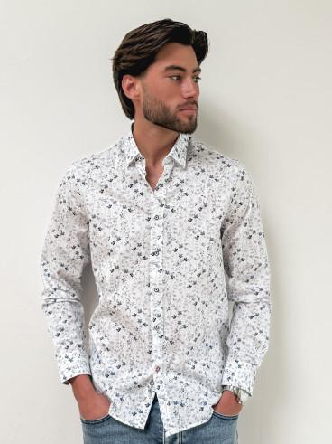 Chemise Asti - Blanc/Bleu