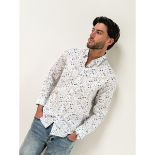 Chemise Asti - Blanc/Bleu