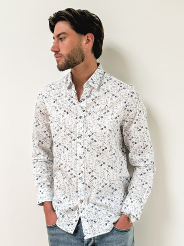 Chemise Asti - Blanc/Bleu