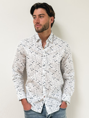 Chemise Asti - Blanc/Bleu