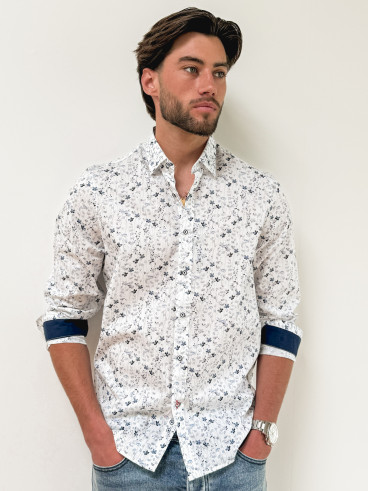 Chemise Asti - Blanc/Bleu