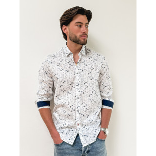 Chemise Asti - Blanc/Bleu