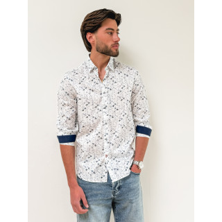 Chemise Asti - Blanc/Bleu