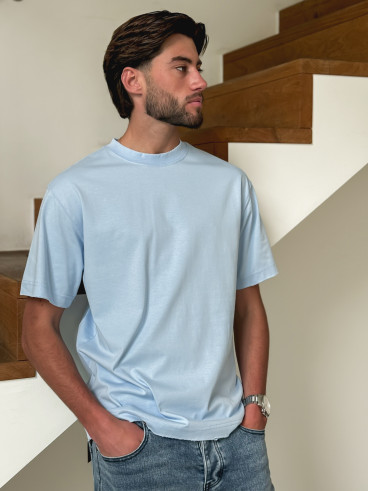 T-shirt Stéphane - Bleu ciel