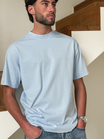 T-shirt Stéphane - Bleu ciel