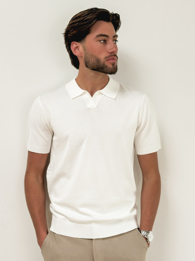 Polo Elias - Blanc