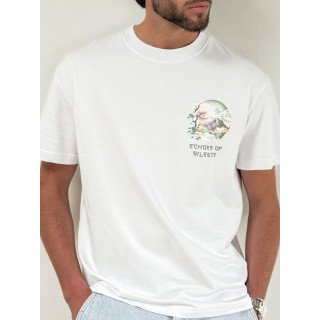T-shirt " The wind whispers forgotten secrets " - Blanc