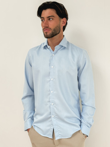 Chemise Parme - Bleu