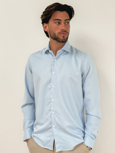 Chemise Parme - Bleu