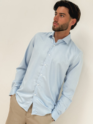 Chemise Parme - Bleu