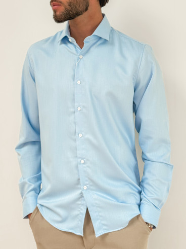 Chemise Parme - Bleu