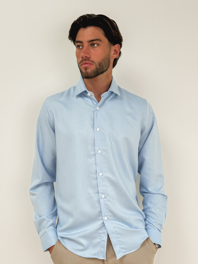Chemise Parme - Bleu