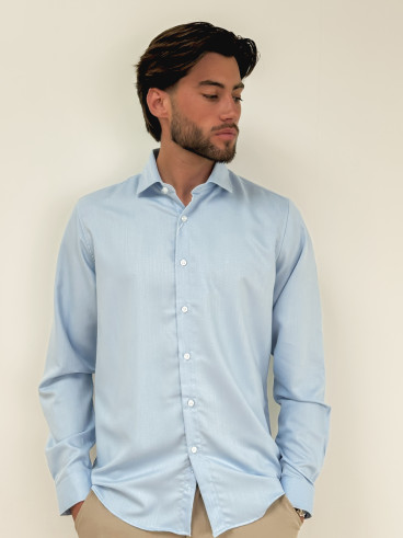 Chemise Parme - Bleu
