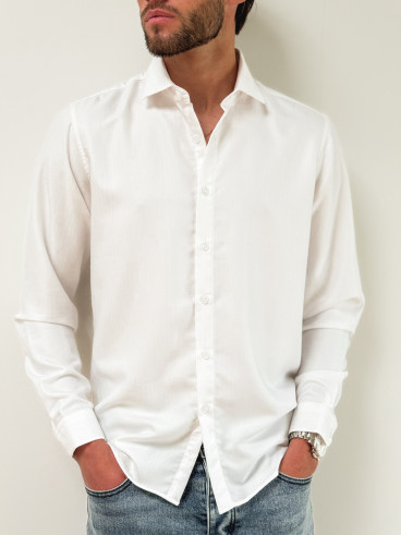 Chemise Parme - Ecru