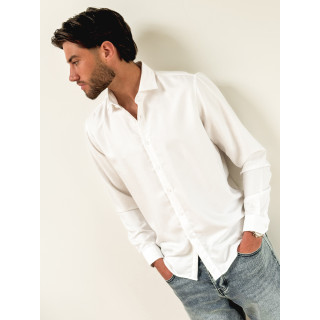 Chemise Parme - Ecru