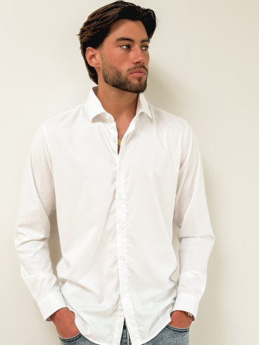 Chemise Parme - Ecru