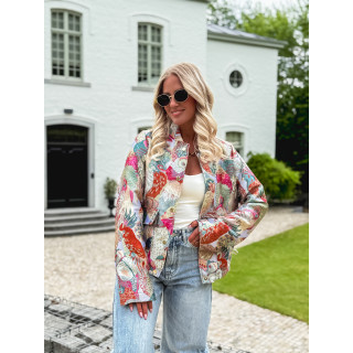 Bomber à motifs Rio - Multicolore