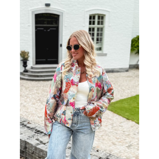 Bomber à motifs Rio - Multicolore