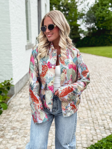 Bomber à motifs Rio - Multicolore