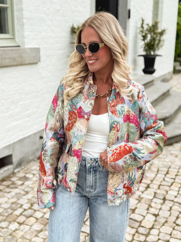 Bomber à motifs Rio - Multicolore