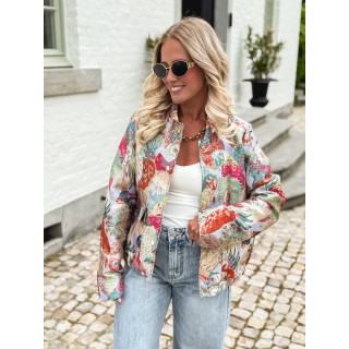 Bomber à motifs Rio - Multicolore