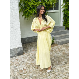 Robe longue Maggie - Jaune