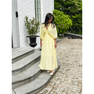 Robe longue Maggie - Jaune