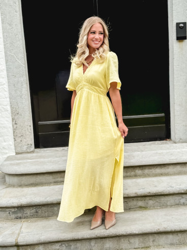 Robe longue Santa - Jaune