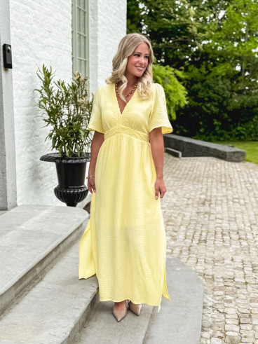 Robe longue Santa - Jaune