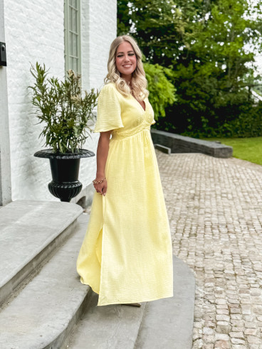 Robe longue Santa - Jaune
