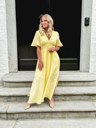 Robe longue Santa - Jaune