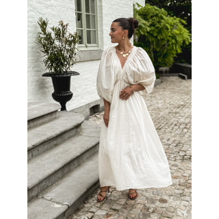 Robe longue Maggie - Ecru
